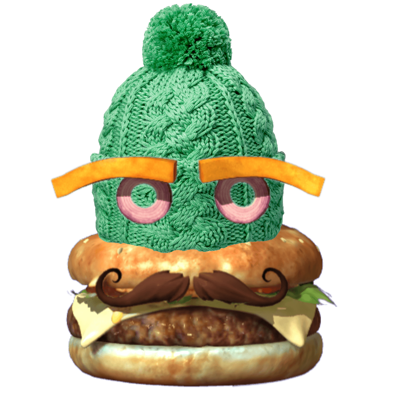 Tommy mascot art: Tommyknit