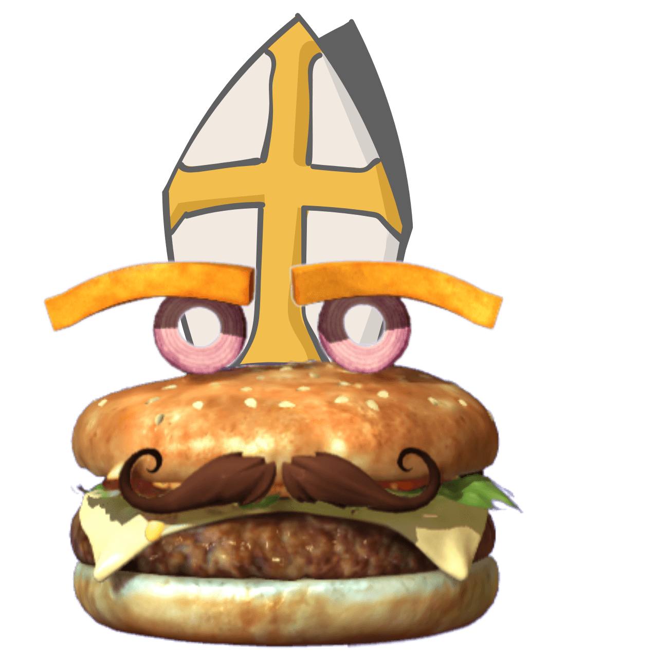 Tommy mascot art: Tommypope